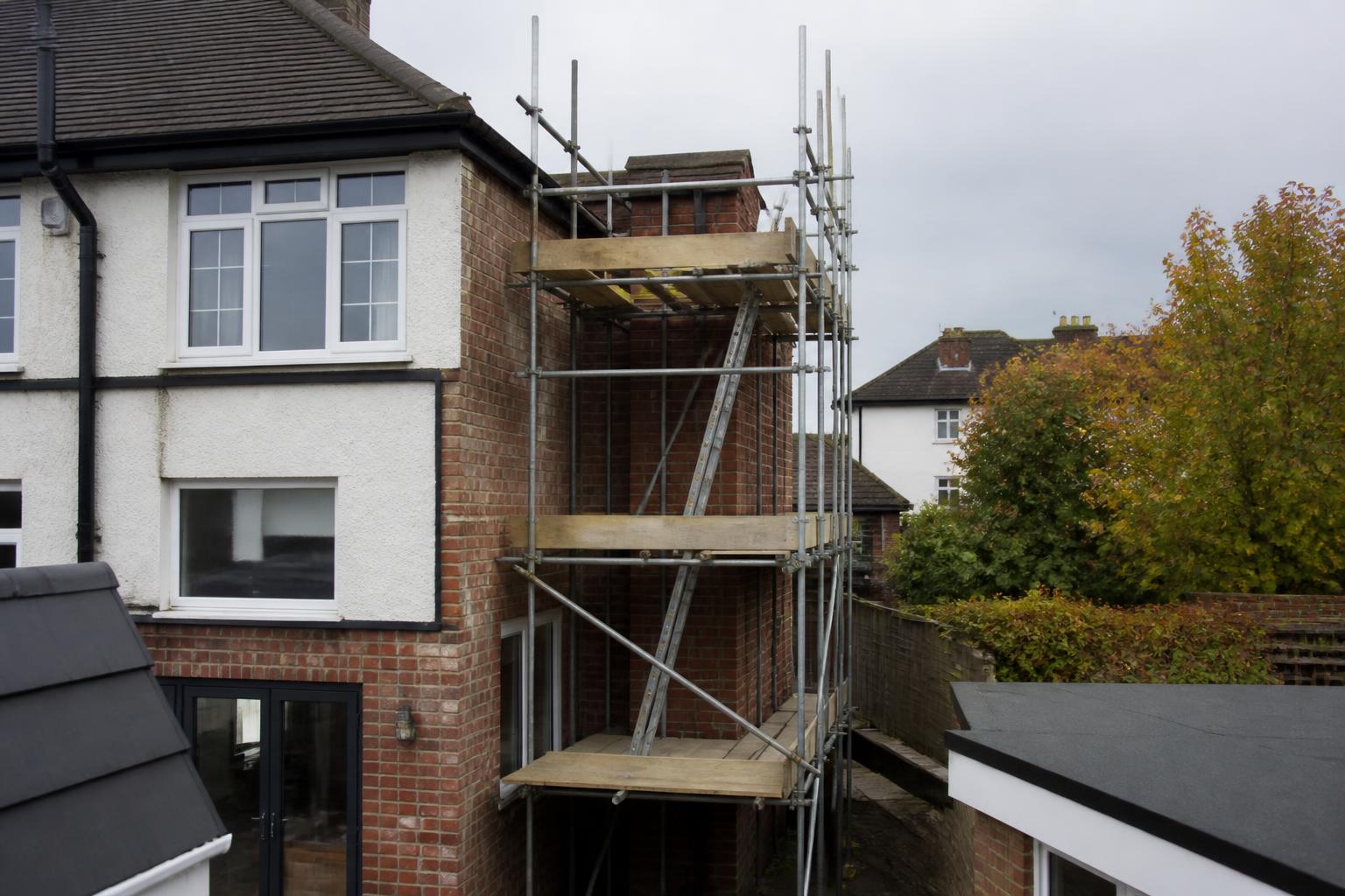 Domestic wrap scaffold